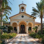 Painting Church Building Interior Exterior Florida